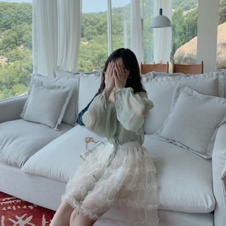 [ORDER] Set áo váy voan ulzzang