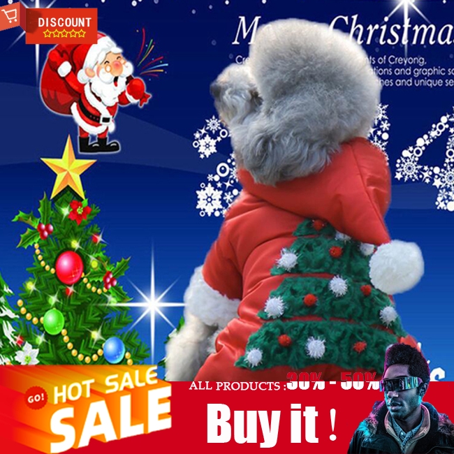 Áo Hoodie Giáng Sinh Cho Thú Cưng