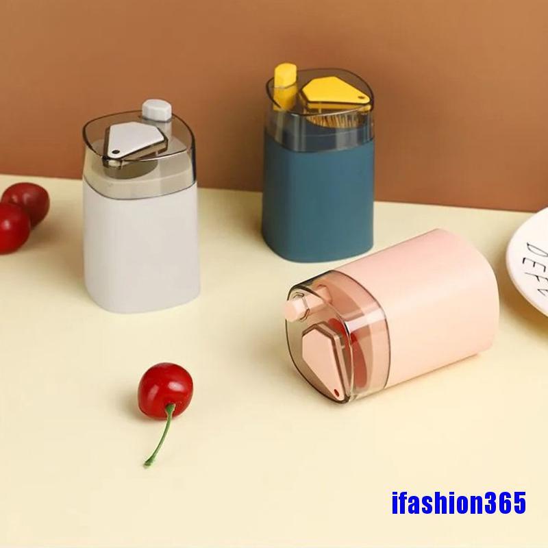 Hộp Đựng Tăm Xỉa Răng Tự Động Bằng Rơm Lúa Mì Tiện Dụng