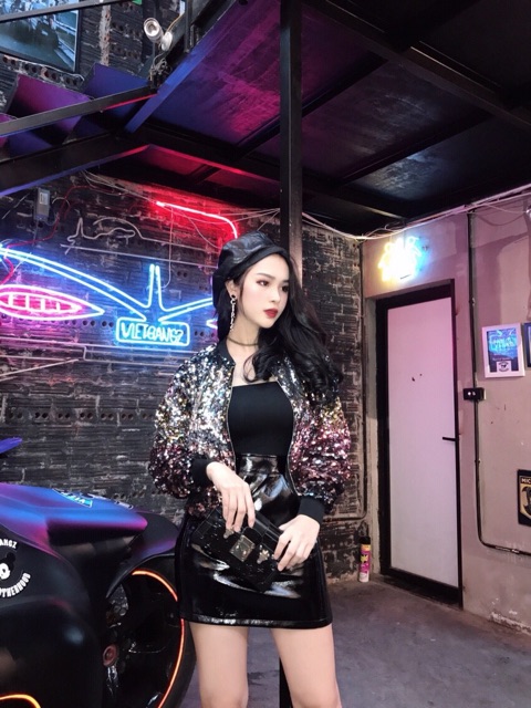 Áo bomber kim saaaa