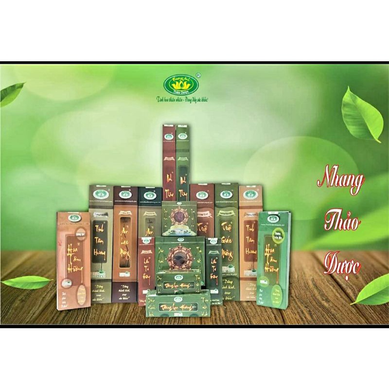 Nhang sạch thảo dược 100%  : MINH THÔNG HƯƠNG - Hộp 100 cây - Nhang Sạch Hương Trầm Bắc, Hương Quế