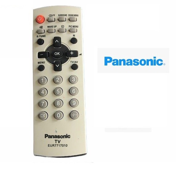 Điều Khiển TiVi panasonic CRT dùng cho các loại tivi Panasnonic đời cũ màn hình dầy - Tặng kèm pin chính hãng