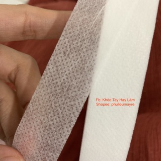 Cuộn viền vải không dệt 2cm