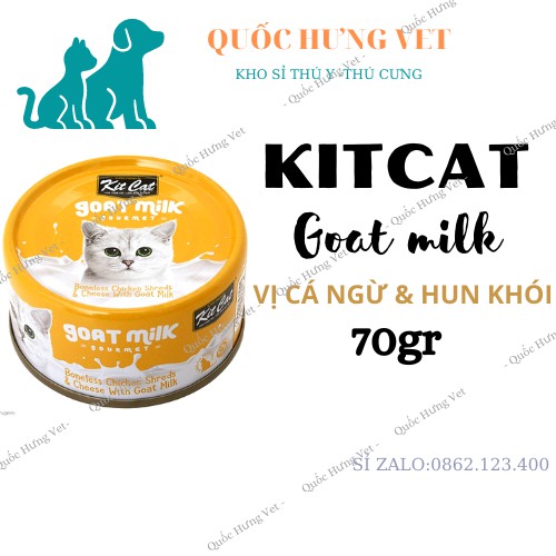Pate Sữa Dê kitcat cho mèo