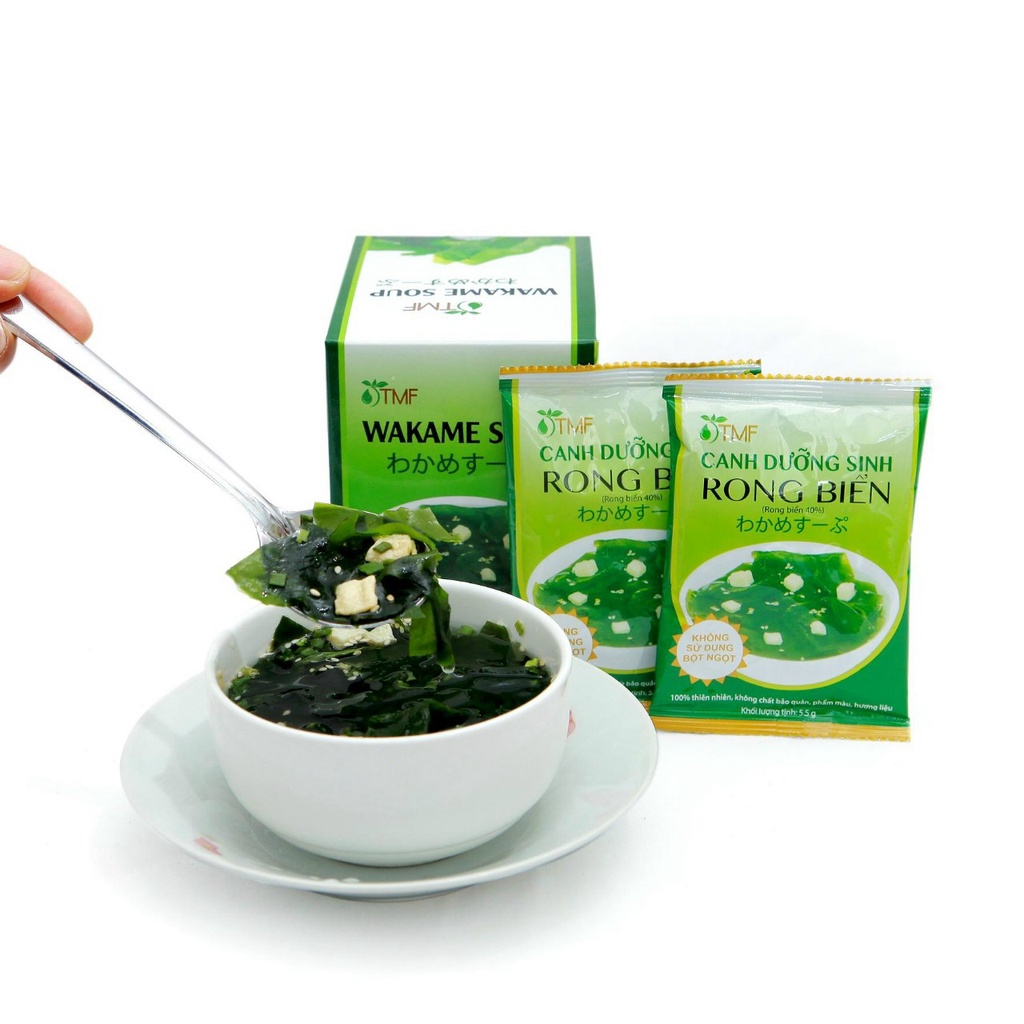 CANH RONG BIỂN ĂN LIỀN - TÂM MINH FOODS (10 GÓI/ HỘP) | BigBuy360 - bigbuy360.vn