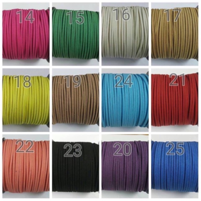 Dây da lộn 3mm cuộn
