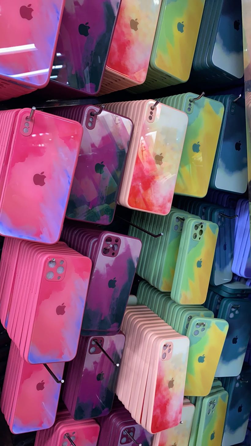 Ốp Lưng Kính Cường Lực Màu Gradient Cho Iphone 12 11 Pro Max X Xs Max Xr 8 7 Plus | BigBuy360 - bigbuy360.vn