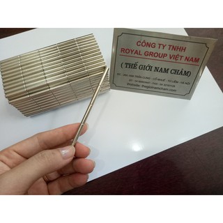 Nam châm tròn trụ 5x15mm