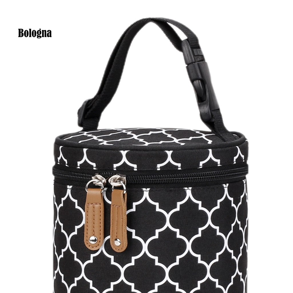 Túi Đựng Bảo Vệ Bình Sữa Xe Đẩy Em Bé Cách Nhiệt In Họa Tiết Xinh Xắn