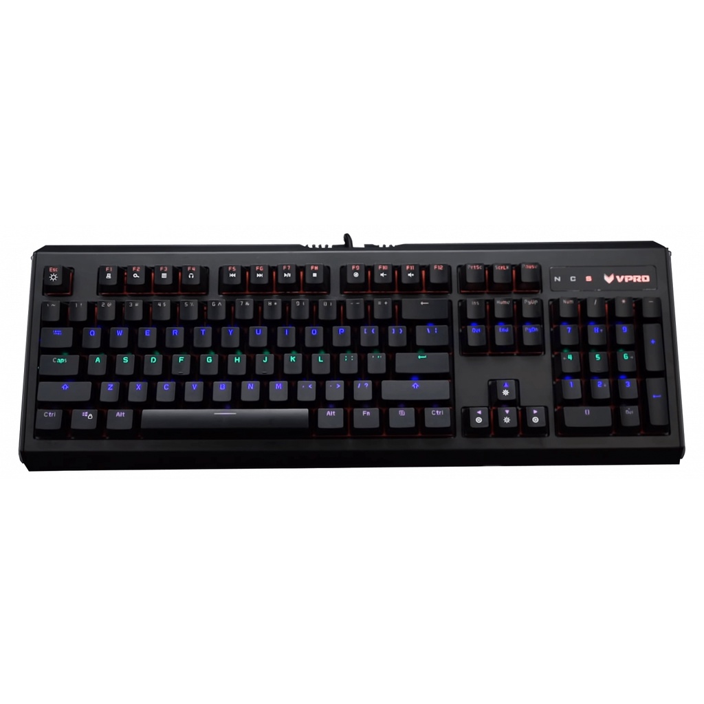 Bàn Phím Cơ Dây Gaming Led Rapoo V500L