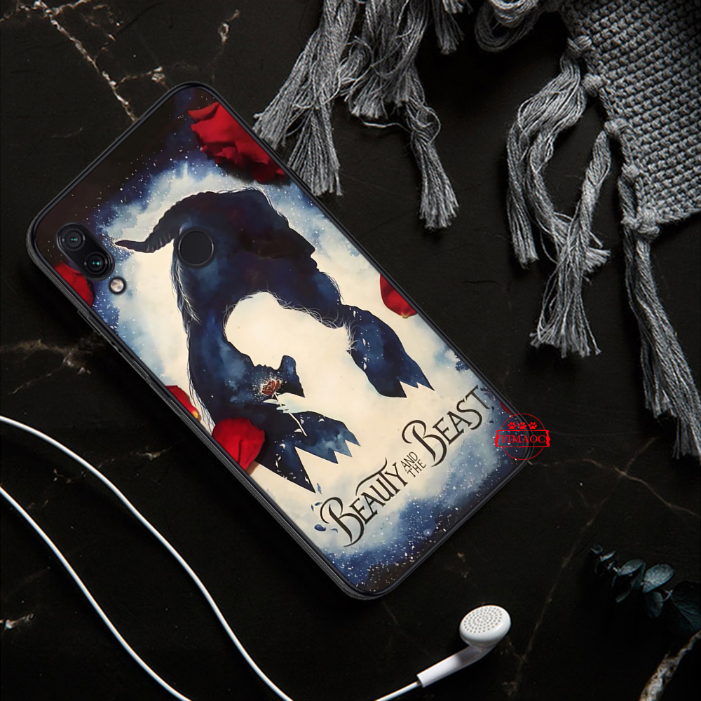 Xiaomi Redmi 8A 9A Note 8 Pro 8T 9S 9 Pro Max 9Q Beauty and the beast Soft Case