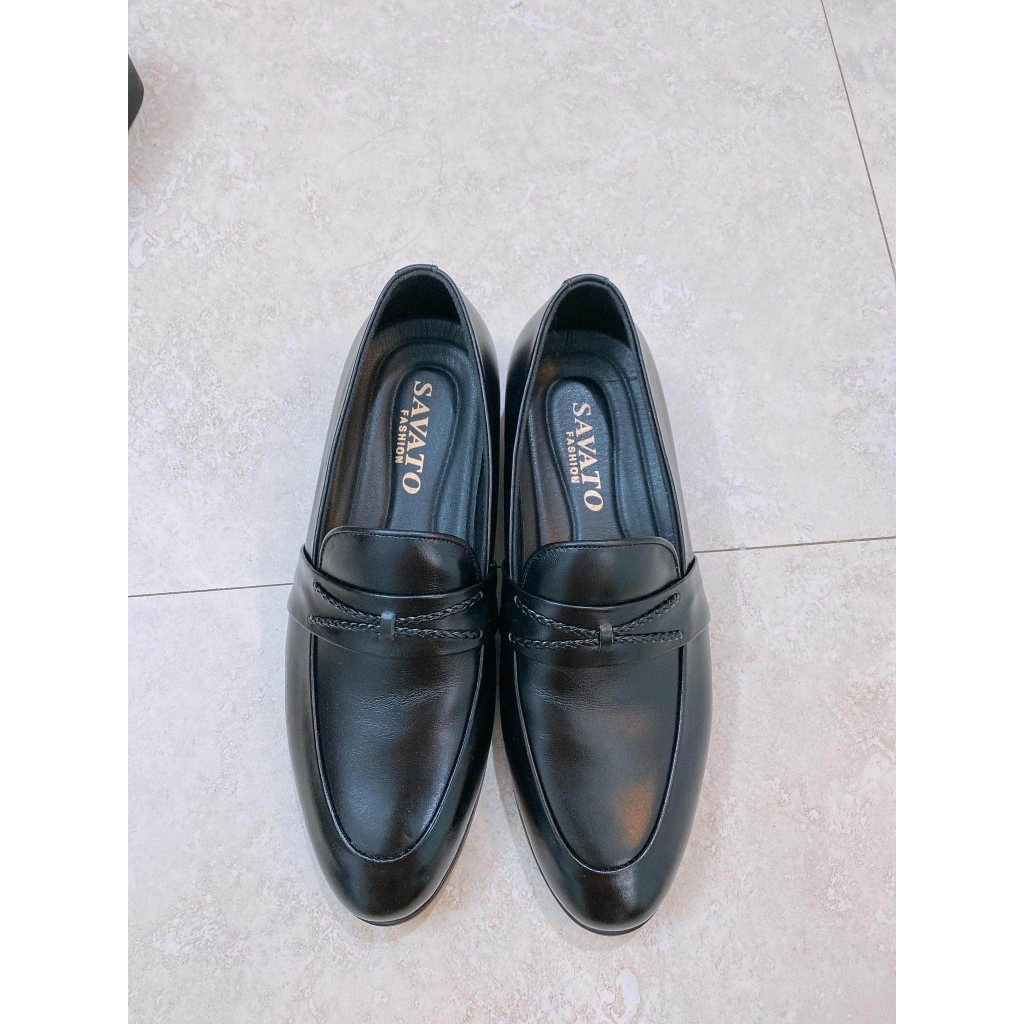 Giày lười nam da bóng công sở cao cấp - giày da bò chính hãng - GT115 . Nagas siêu phẩm | BigBuy360 - bigbuy360.vn