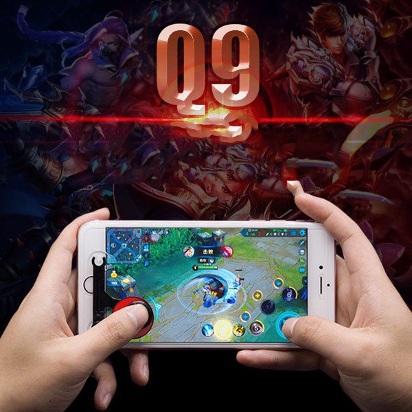 Nút Bấm Joystick Q9 Chơi Game Mobile Đế Bám Dính Siêu Tốt (Màu Ngẫu Nhiên)