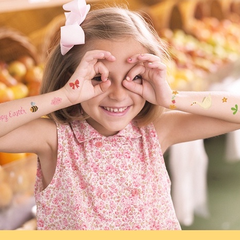 Hình Xăm Tạm Thời và Hình Dán Móng tay An Toàn Cho Trẻ Temporary Tattoos Mideer cho bé 2,3,4,5,6 tuổi