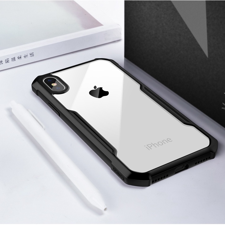 Ôp thể thao xundd iphone X/ XS/ XR/ XSM/ - Màu đen Kiểu Dáng thể thao, chống sốc.