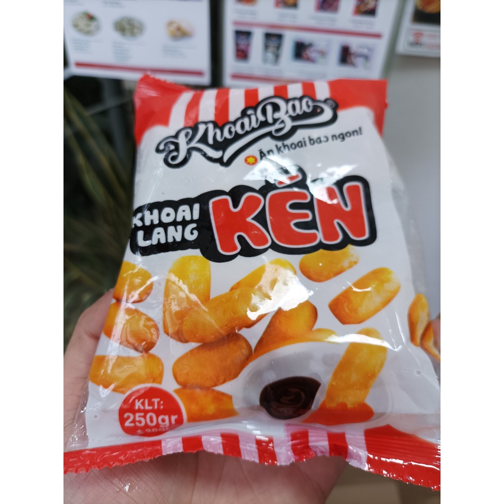 Khoai lang kén hãng KhoaiBao và Lục Hồng 250gr (chỉ giao nội thành HN)