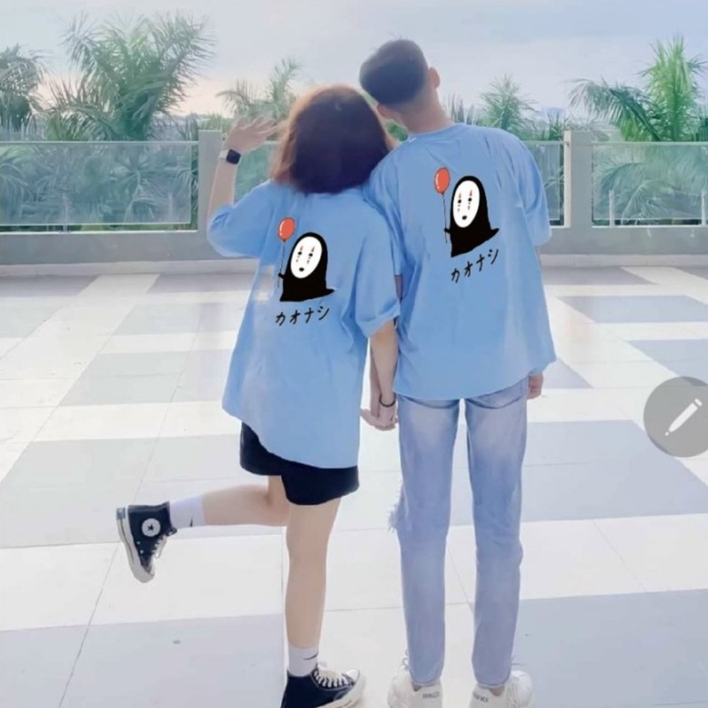 Áo Thun Xanh Biển - Áo thun tay lỡ form rộng Unisex 38-65kg Nam Nữ [VIDEO + ẢNH THẬT]