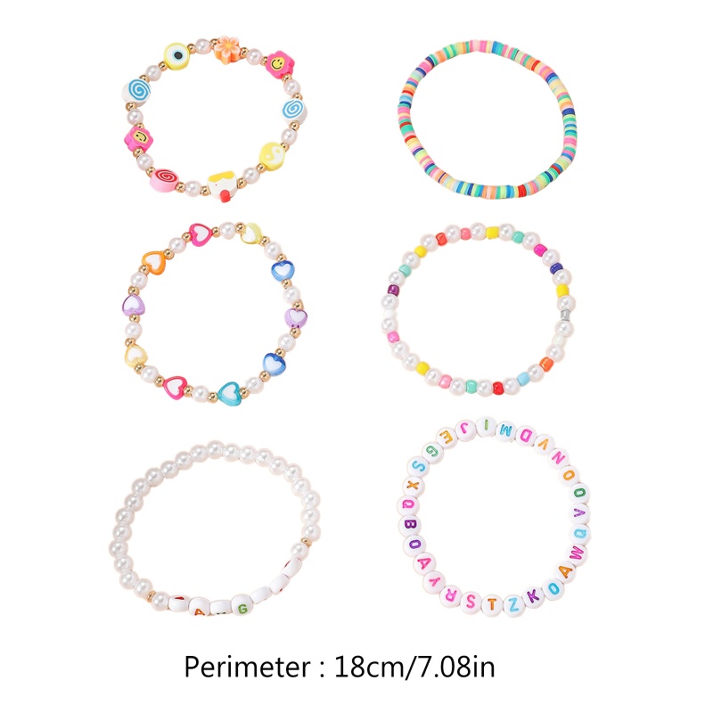 Vòng Tay Đất Sét Nhiều Lớp Phong Cách Bohemian