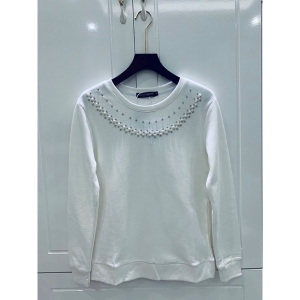 Áo nỉ đính đá hot trend ✅