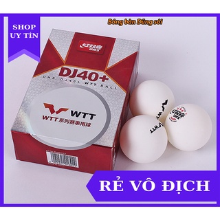 Banh bóng bàn dhs wtt 40+ ittf - quả bóng bàn thi đấu