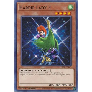 Thẻ bài Yugioh - TCG - Harpie Lady 2 / LDS2-EN069'