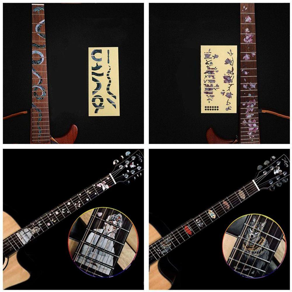 LONTIME Sticker Dán Trang Trí Đàn Guitar Điện 22 Kiểu