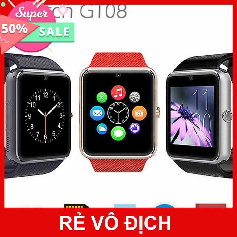 [XK][FREESHP-150K] ĐỒNG HỒ SMARTWATCH GT08 XÀI SIM [HCM]