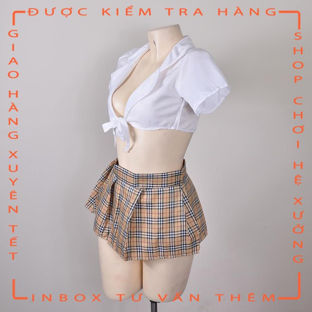 Bộ đồ ngủ cosplay học sính sexy L241  - hot tiktok | BigBuy360 - bigbuy360.vn