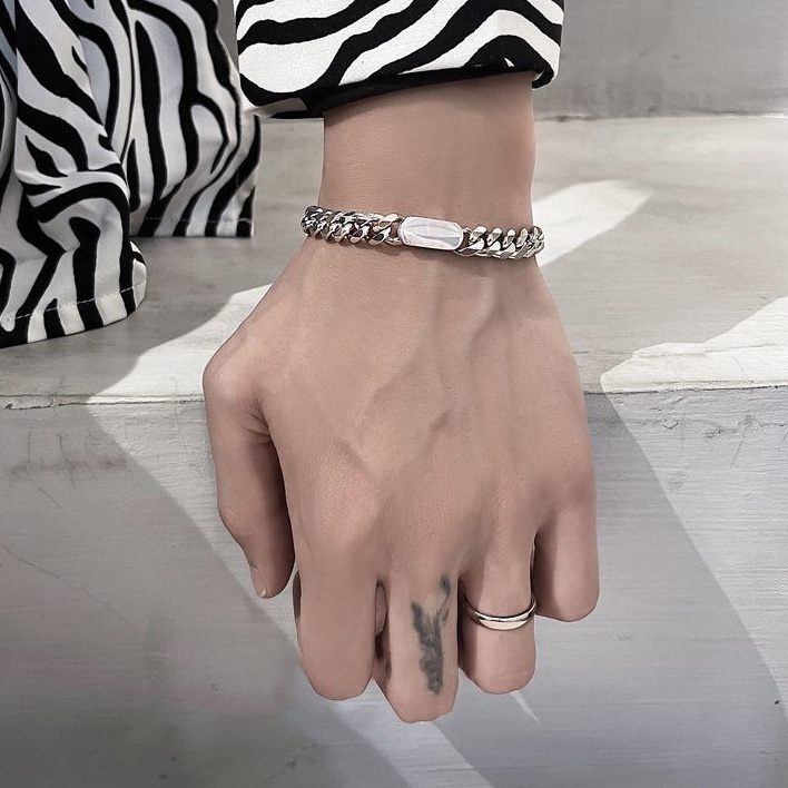 Vòng Tay Đính Đá Phong Cách hip hop Sang Trọng