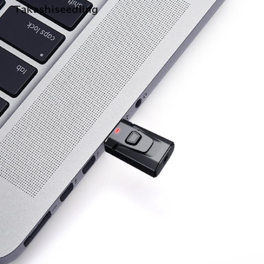 Usb Nhận Tín Hiệu Bluetooth 5.0 Kèm Mic EDR 4 Trong 1 Jack 3.5mm AUX