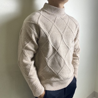 Áo len nam cổ 3p