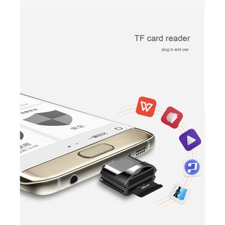 Protable Type-C to TF Card Memory Card Reader Adapter