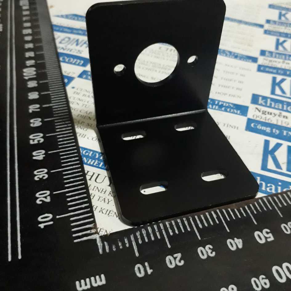 khung giá đỡ động cơ DC 775 RS-775 kín thép 3mm đen kde2648
