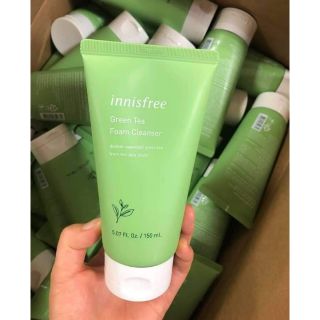 Sữa rửa mặt trà xanh innisfree mẫu mới 2019