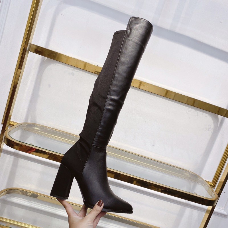 💕💕💕💕Bốt đùi vạt da hàng QCCC chất chun fullbox