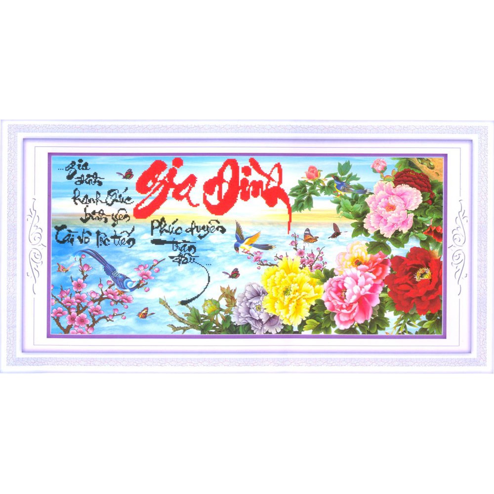 Tranh thêu thư pháp việt