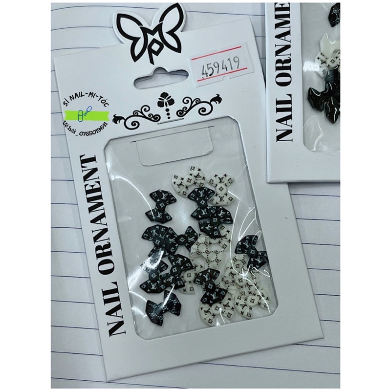 Charm nơ đính móng gói 20 viên