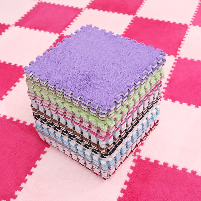 Thảm Xốp Ghép Mặt Lông 30x30x1cm