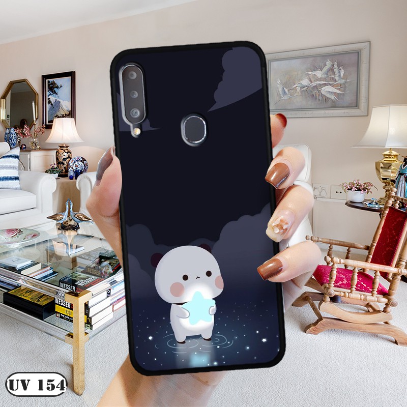 Ốp lưng nhám Samsung Galaxy A20s - in hình