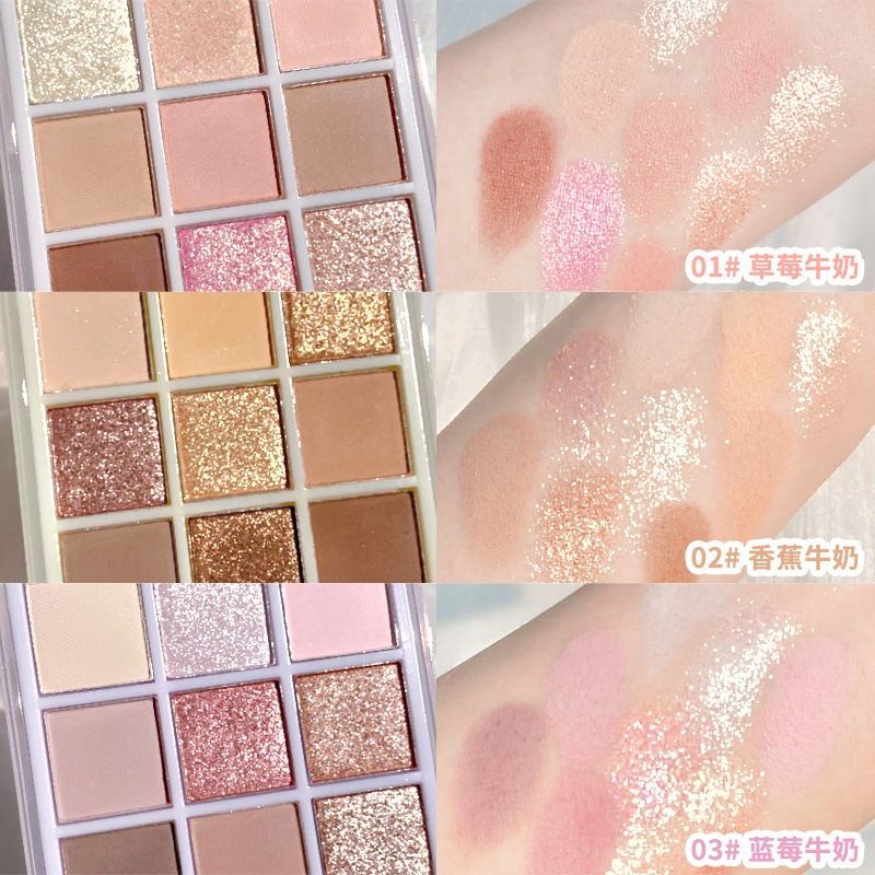 XIXI - Bảng phấn mắt Xixi Milky Play Color Eyes