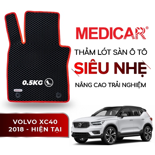 MEDICAR - Thảm Lót Sàn ô tô Volvo XC40 (2018 - Hiện tại)