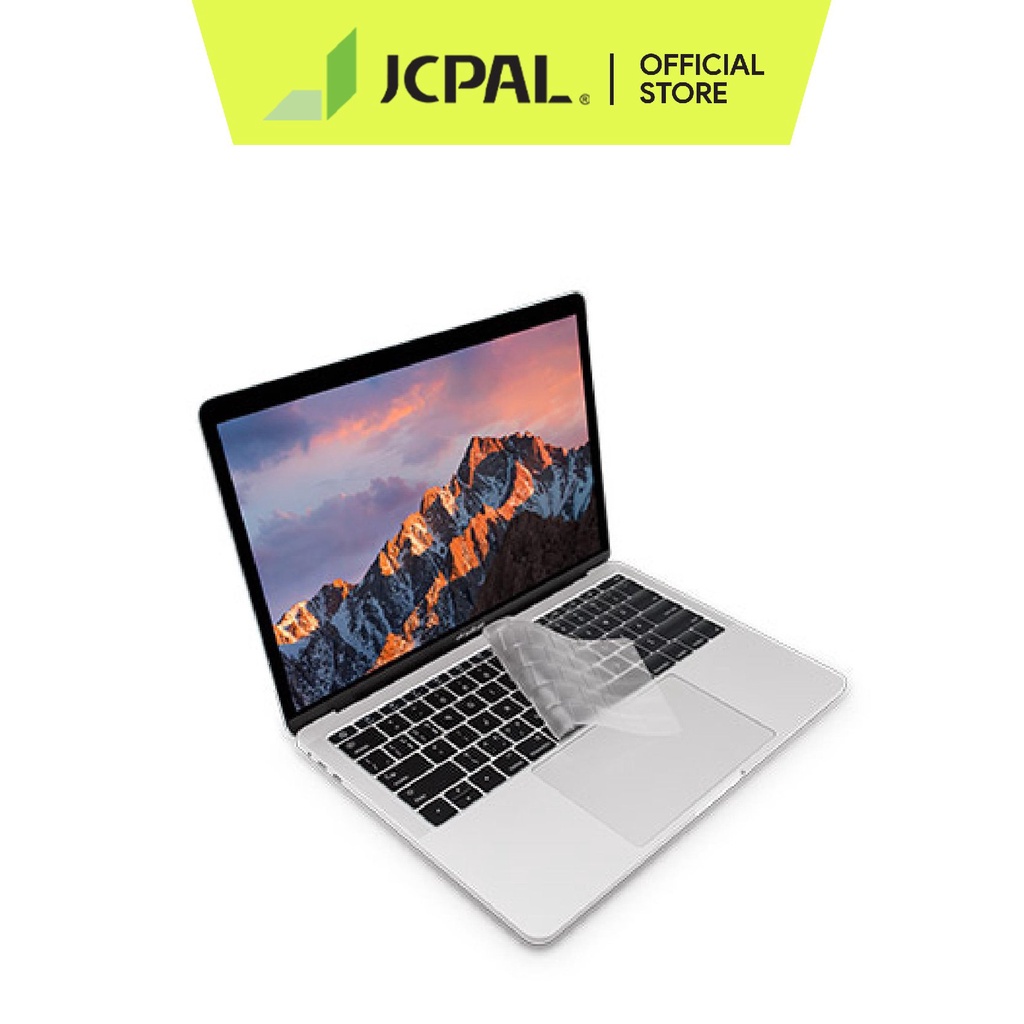 Phủ phím JCPAL Fitskin TPU Macbook chống nước, kháng khuẩn trong suốt