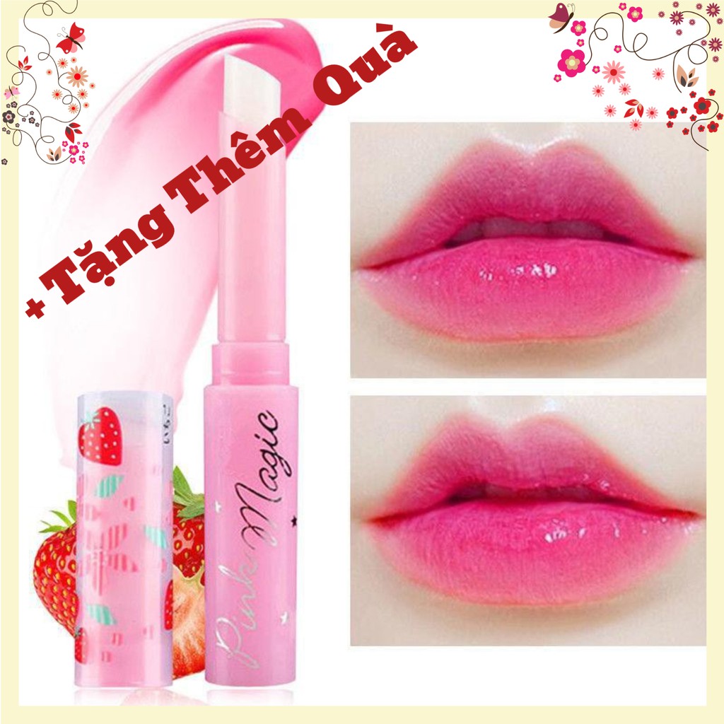 [ Tặng Quà ] Son Dưỡng Magic Mistine Thái Lan . Hàng Chuẩn
