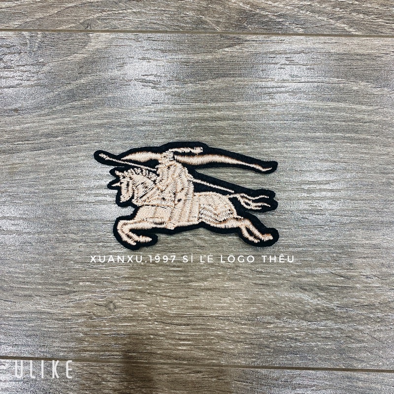Logo Người Ngựa thêu ủi . siêu đẹp