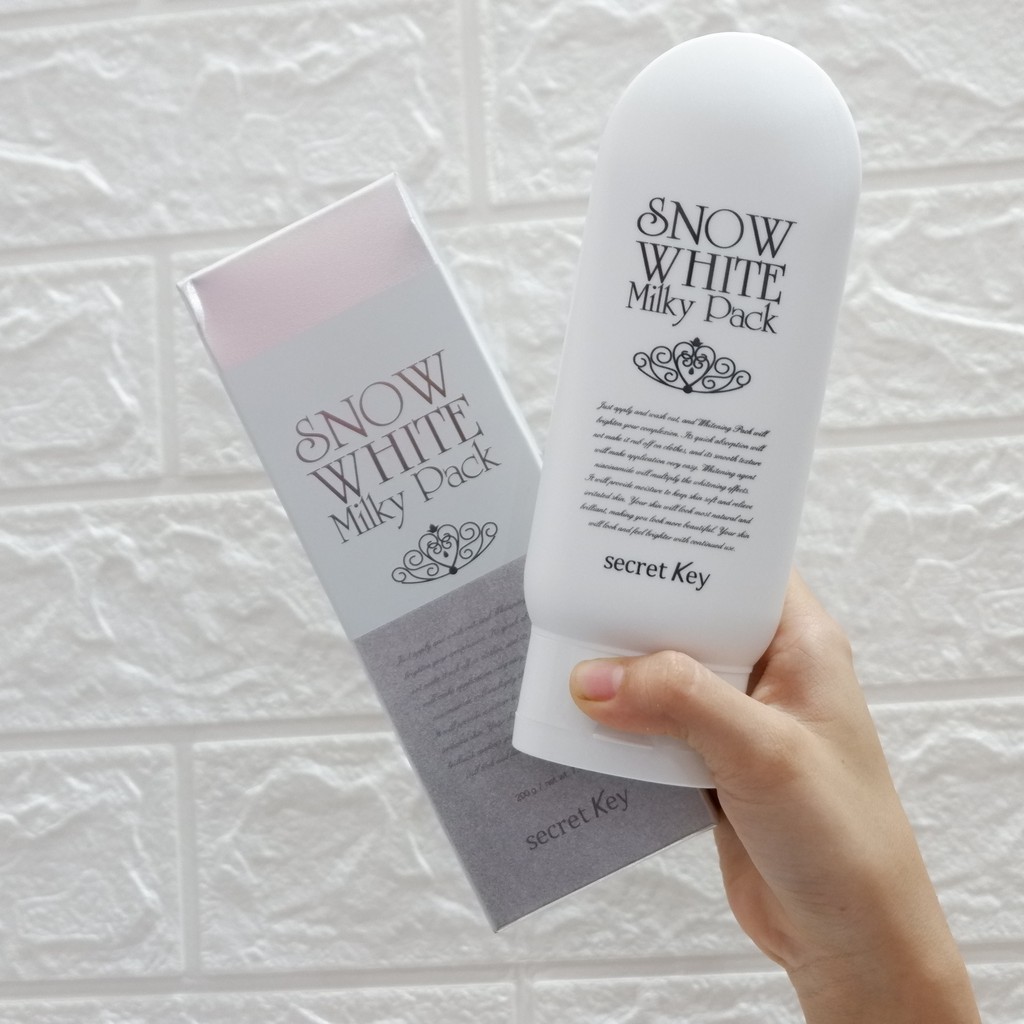 Kem Dưỡng Trắng Da Snow White Milky Pack Secret Key chính hãng Hàn Quốc 200ml NPP Shoptido | BigBuy360 - bigbuy360.vn