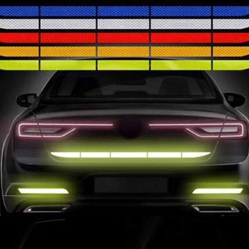 FENDER Miếng Dán Phản Quang Cảnh Báo An Toàn Cho Phía Sau Xe Hơi