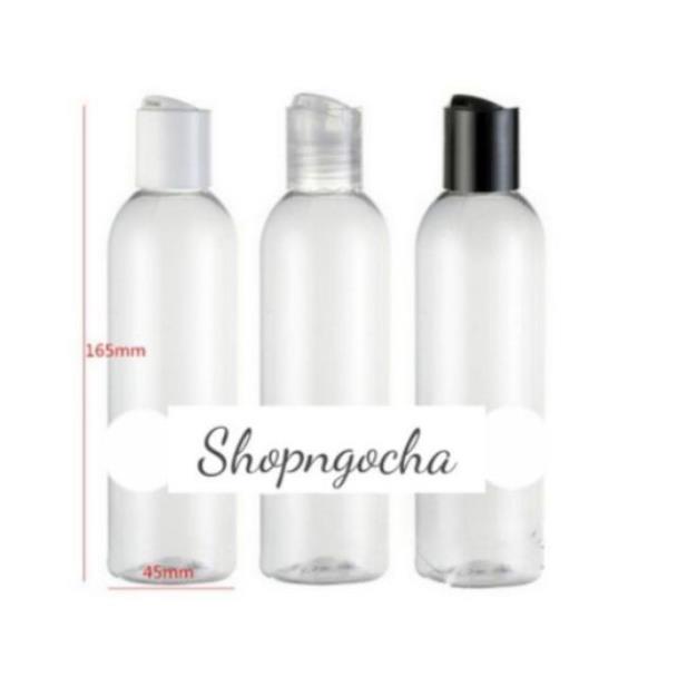 [RẺ VÔ ĐỊCH] [Combo 10sp] Chai Chiết Mĩ Phẩm ❤ Chai nhựa pet nắp nhấn 150ml,200ml,250ml chiết mỹ phẩm , phụ kiện du lịch