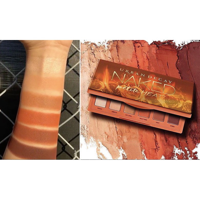 BẢNG PHẤN MẮT URBAN DECAY NAKED PETITE HEAT 6 Ô CHÍNH HÃNG