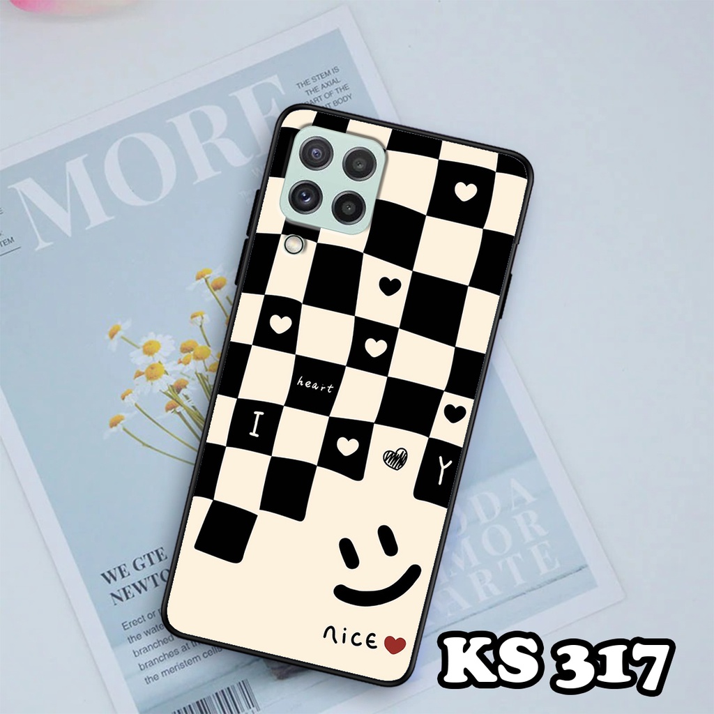 Ốp lưng Samsung M32 4G - Samsung M33 - Ốp in hình họa tiết caro - Chất liệu TPU siêu bền, sang trọng