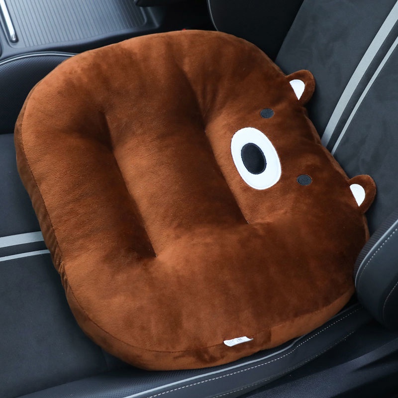 Đệm ngồi thi lái xe đệm ngồi xe chuyên dụng cho xe hơi thi bằng lái xe ngắn xe lái xe tăng cao gối ô tô hình chữ U dày